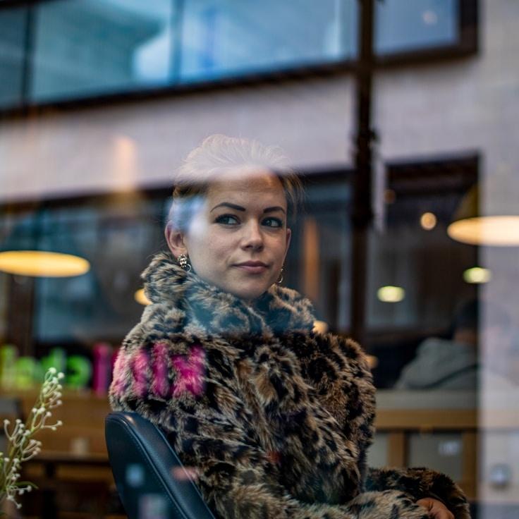 Portrait of Morgan Selwyn, group coordinator and fusion cooking expert